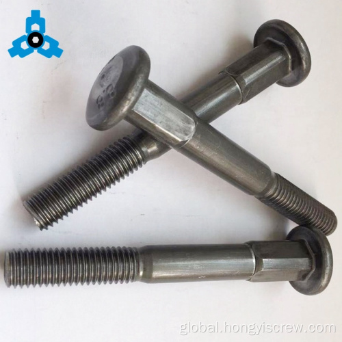 Mushroom Head Bolts Factory Alloy Steel Round Head Bolts Supplier